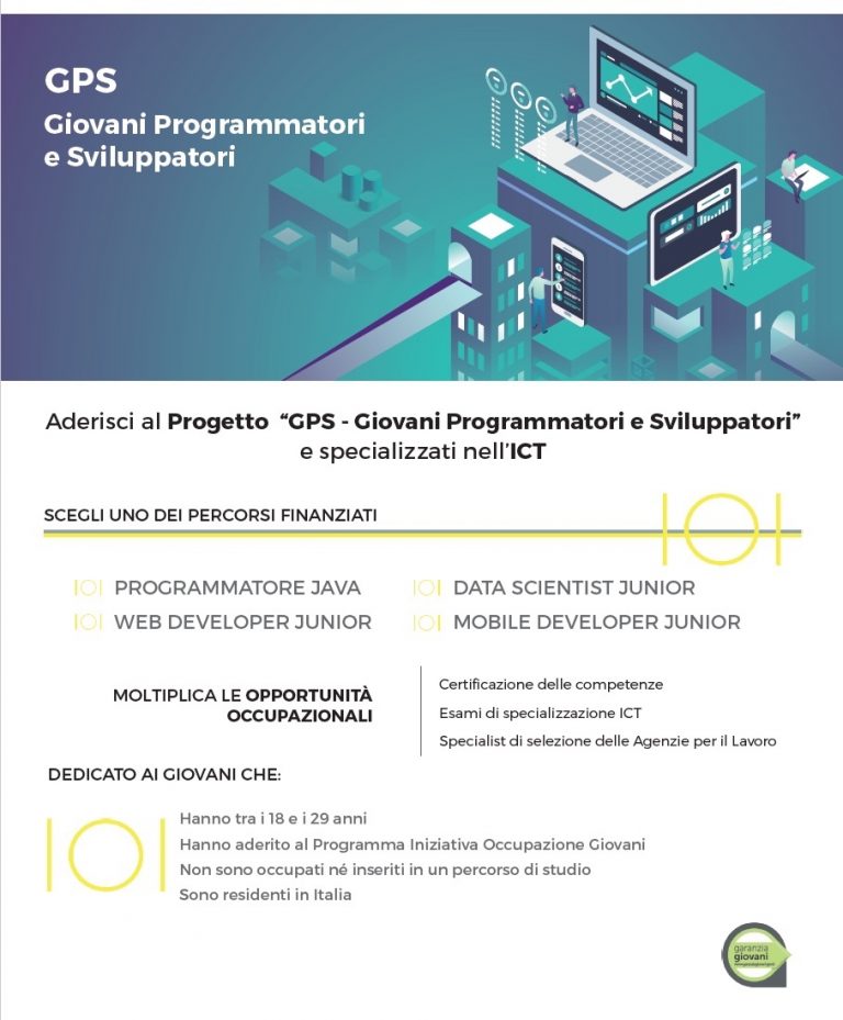 Progetto Gps - Giovani Programmatori Sviluppatori 16 gps