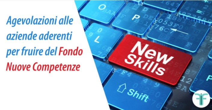 agevolazioni fondo nuove competenze