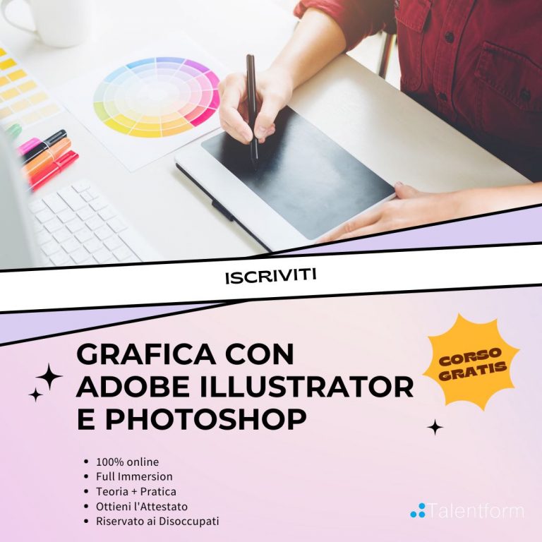 Grafica con Adobe Illustrator e Photoshop