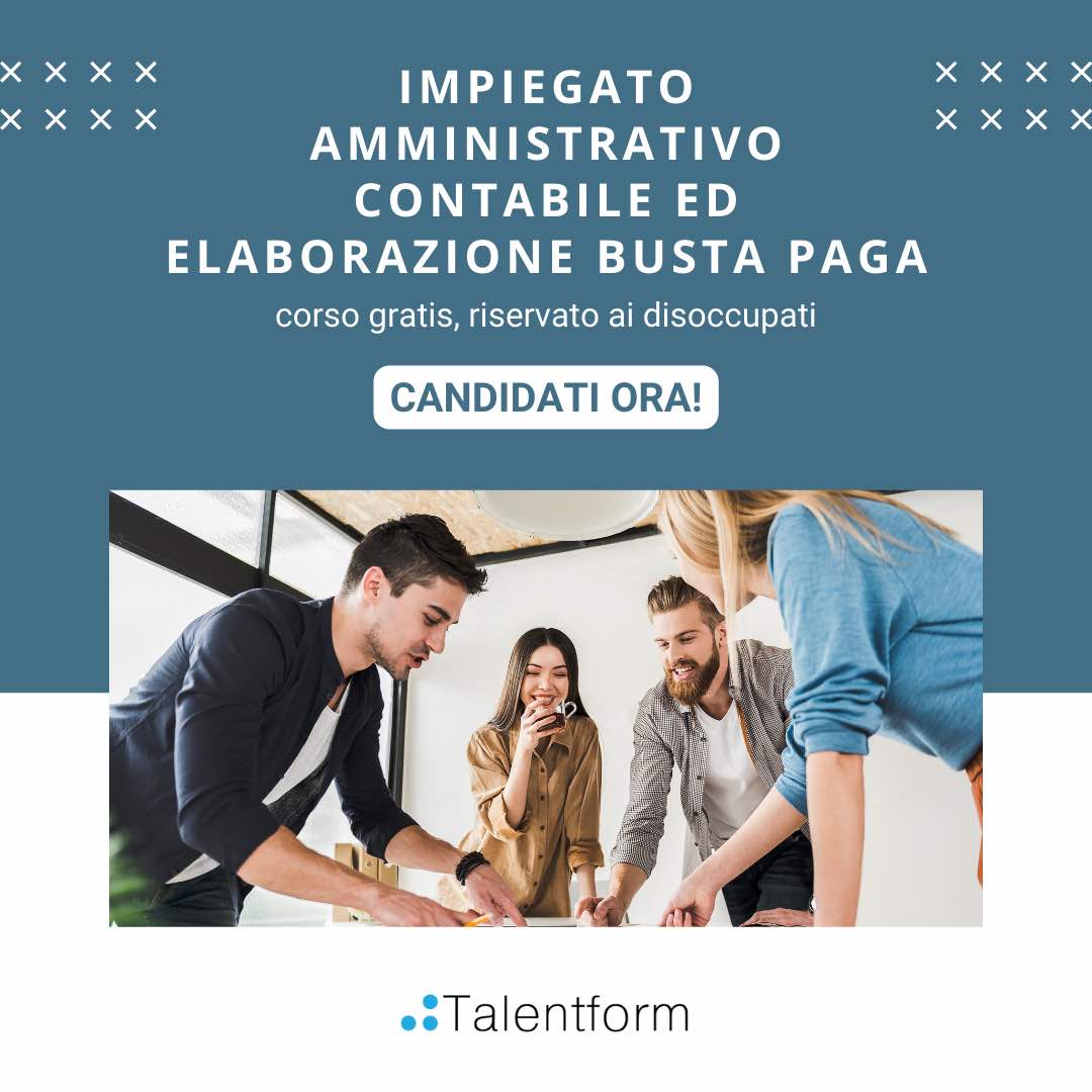 Impiegato Amministrativo Contabile ed Elaborazione Busta Paga 9