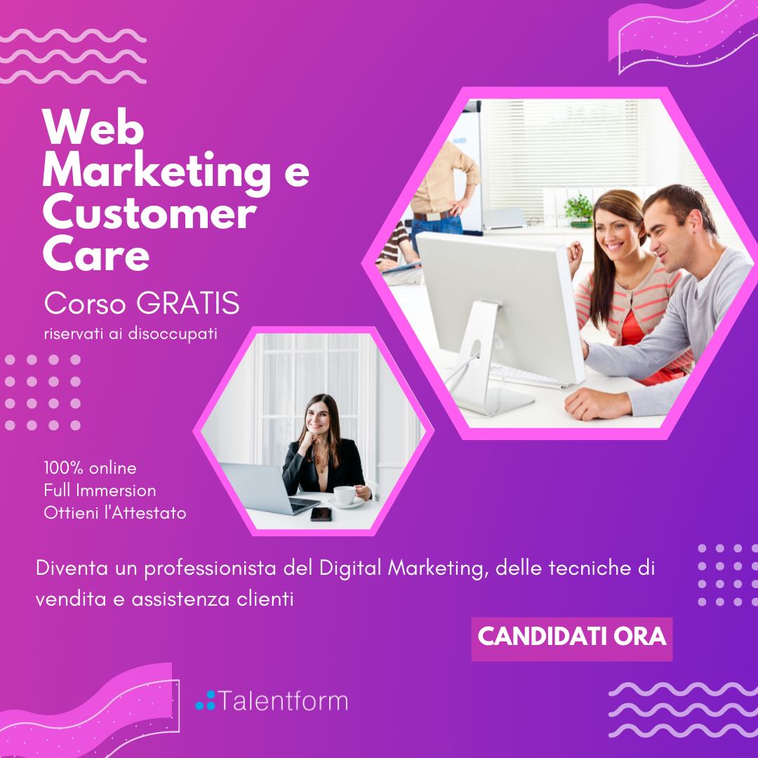 Web Marketing e Customer Care 2