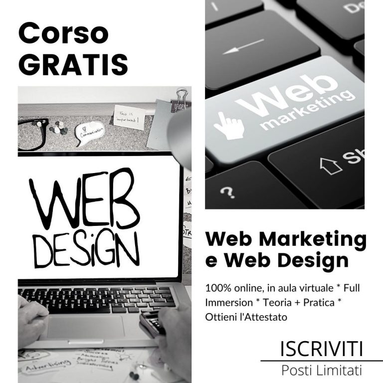 Web Marketing e Web Design