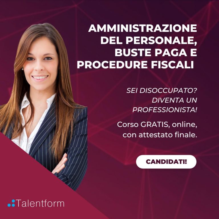 Amministrazione del Personale Buste Paga e Procedure Fiscali 1
