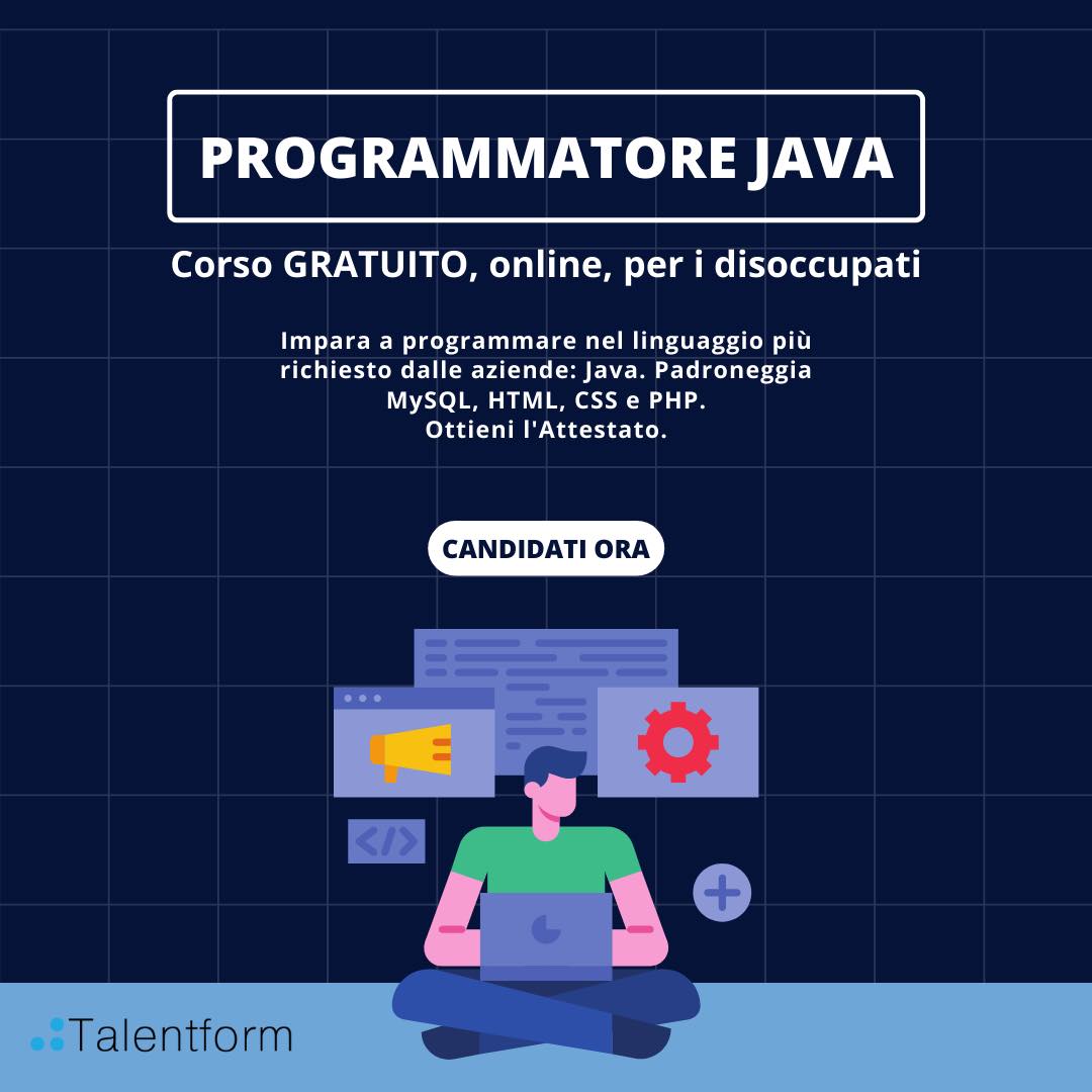 Programmatore JAVA 1