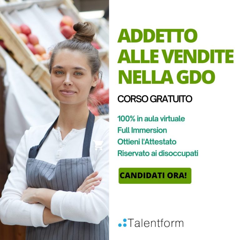 Addetto alle vendite nella GDO4