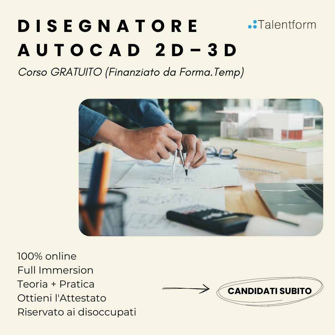 Disegnatore AutoCAD 2D – 3D (2)