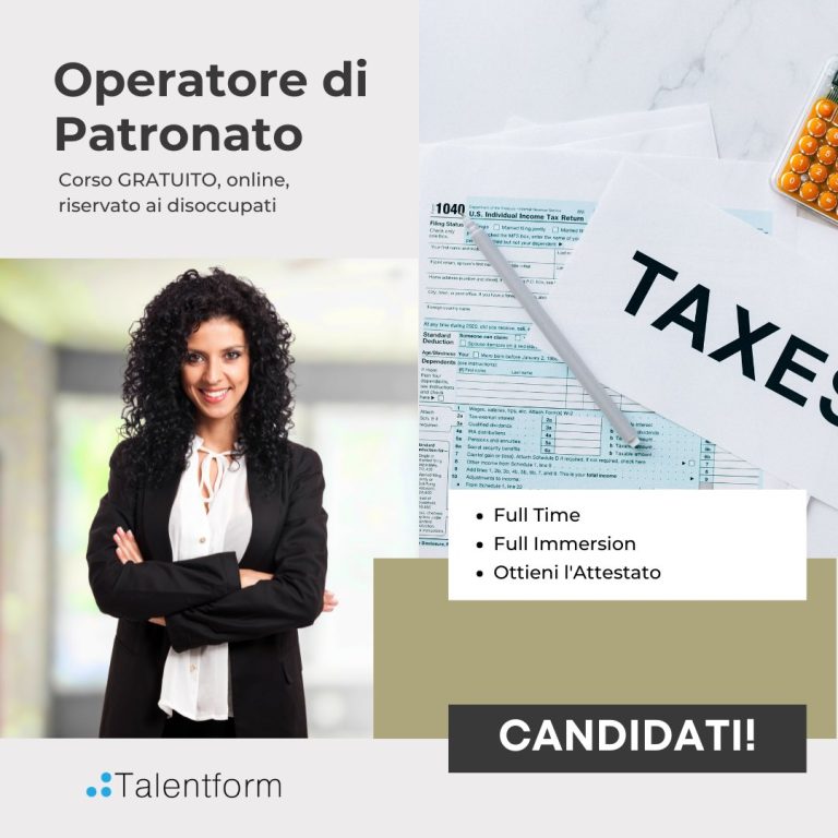 Operatore di Patronato (corso GRATUITO a distanza, in aula virtuale), edizione del 05 settembre 2022 5 Operatore di Patronato1