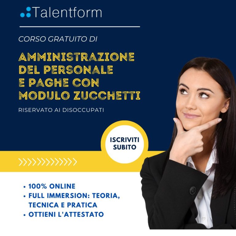Amministrazione del personale e paghe con modulo Zucchetti11