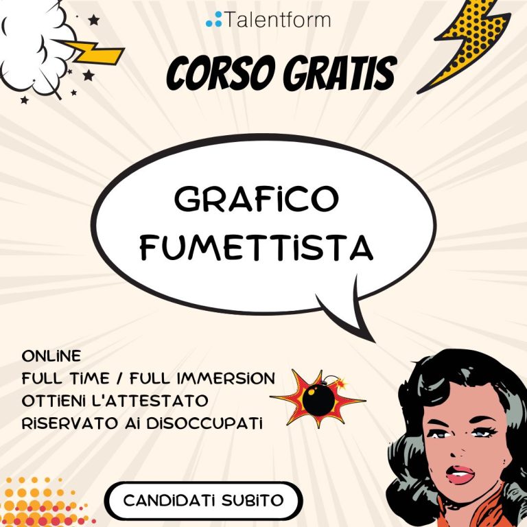 Grafico Fumettista (corso GRATUITO a distanza, in aula virtuale), edizione del 02 novembre 2022 8 GRAFICO2 1