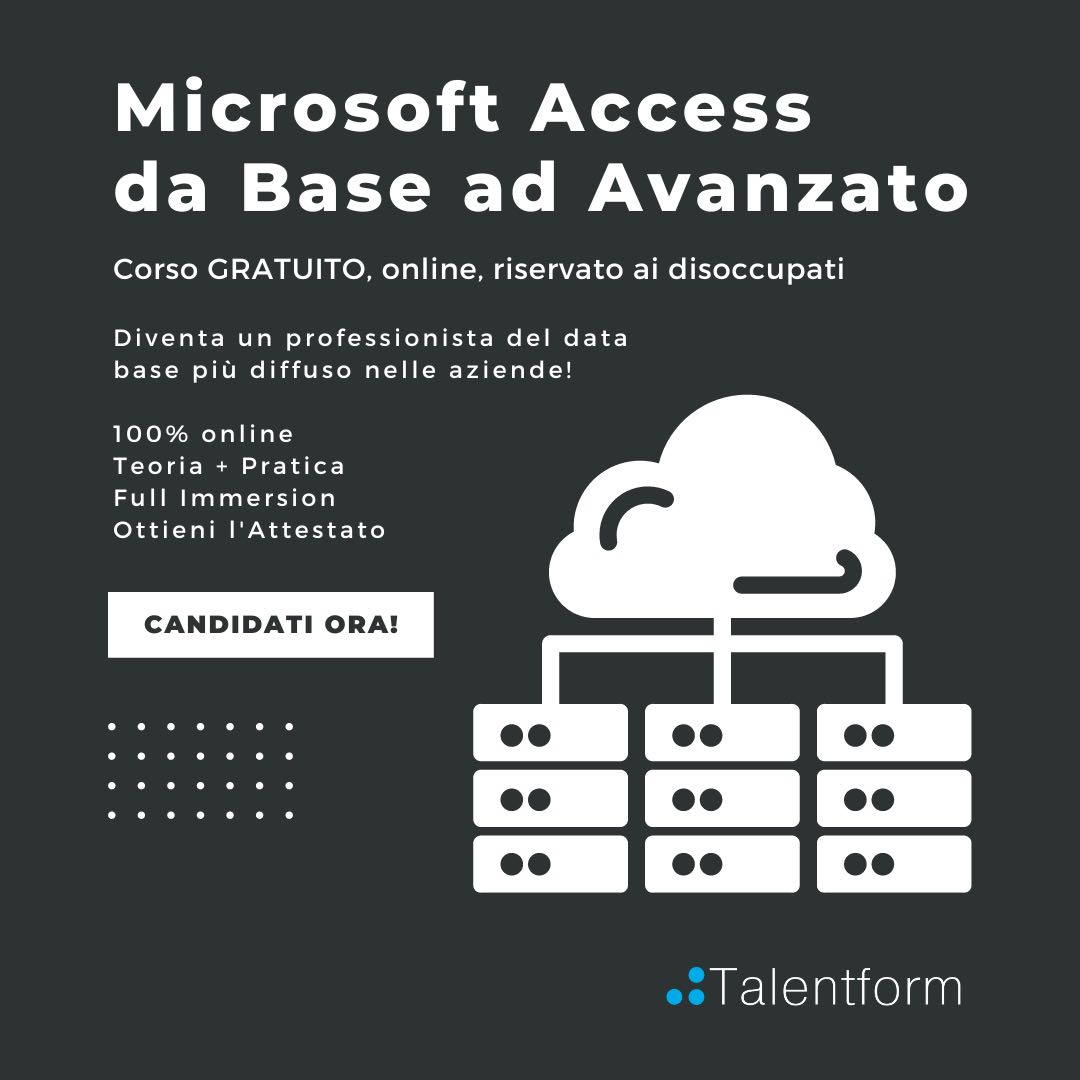 Microsoft Access da Base ad Avanzato4