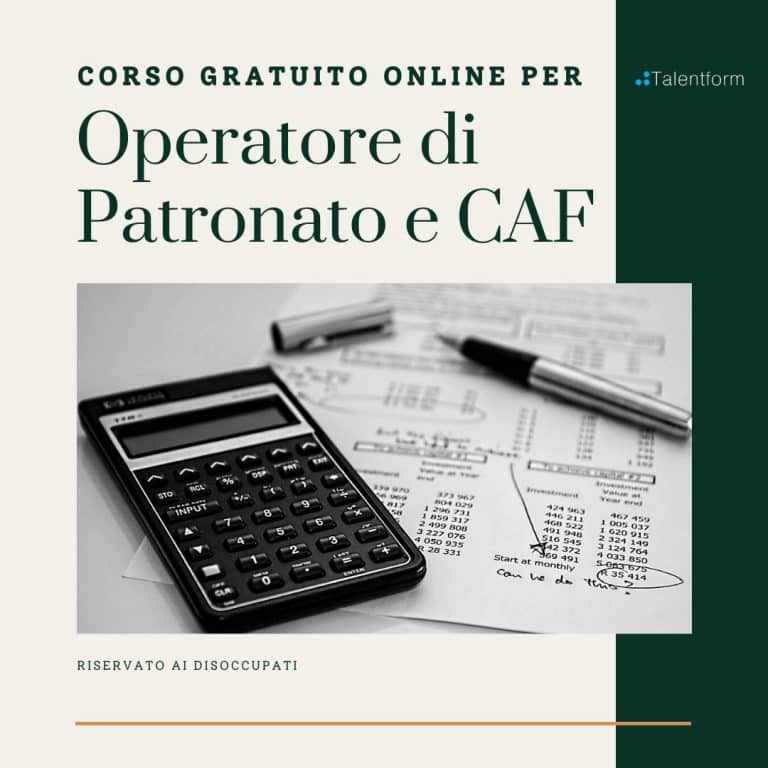 Operatore di Patronato e CAF (corso GRATUITO a distanza, in aula virtuale), edizione del 13 febbraio 2023 13 Operatore di Patronato e CAF3
