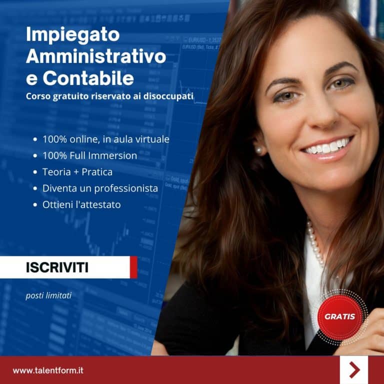 amministrativo e contabile corso gratis
