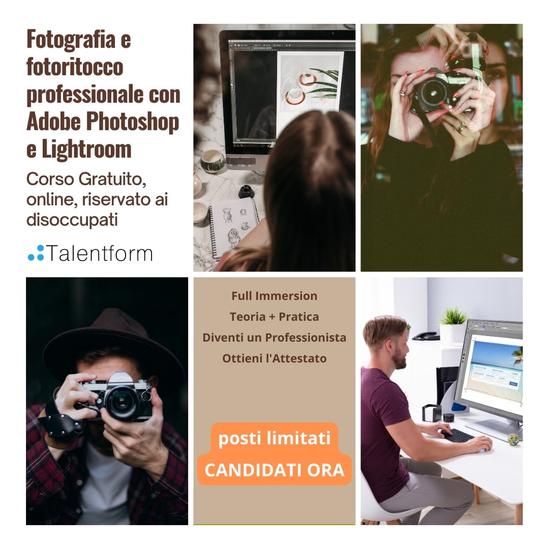 Fotografia e fotoritocco professionale con Adobe Photoshop e Lightroom1