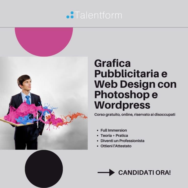 Grafica Pubblicitaria e Web Design con Photoshop e Wordpress3