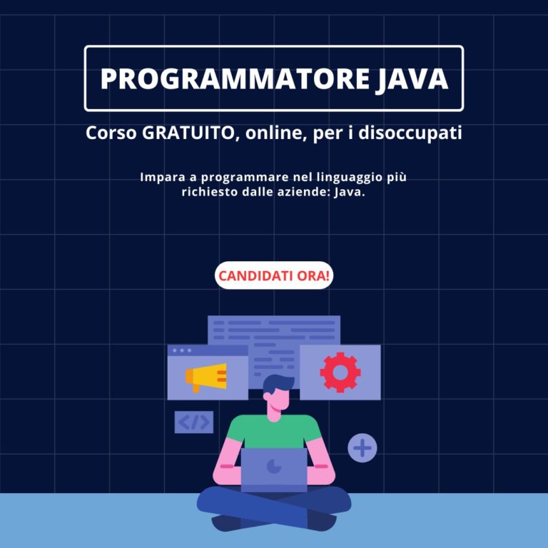 Programmatore JAVA ok
