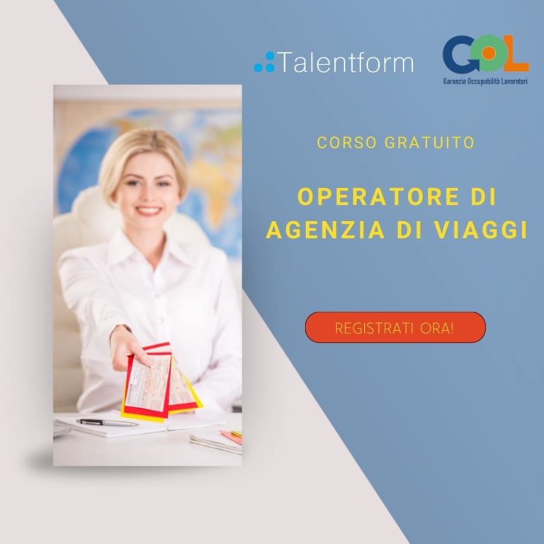 OPERATORE DI AGENZIA DI VIAGGI