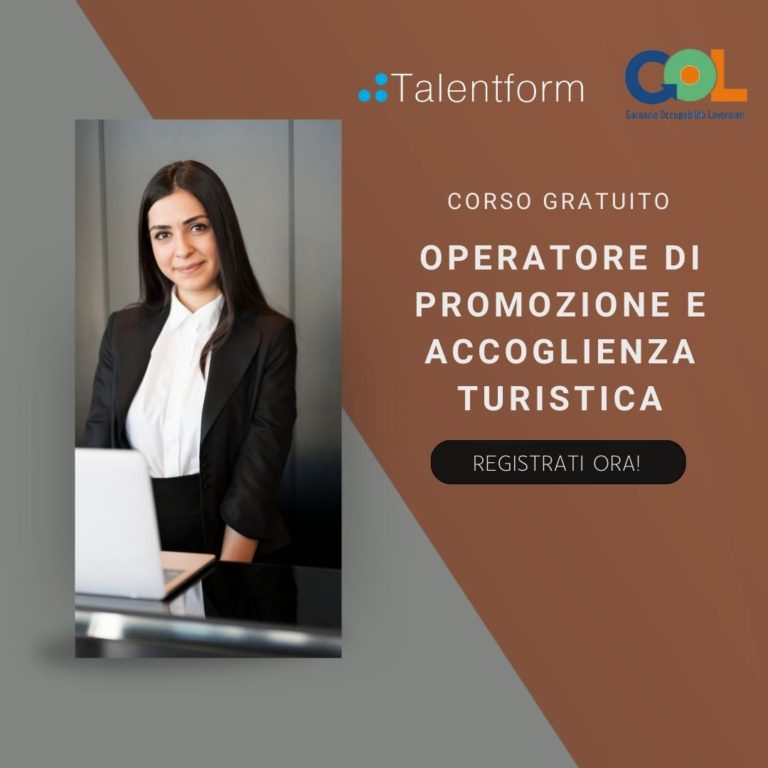 OPERATORE DI PROMOZIONE E ACCOGLIENZA TURISTICA