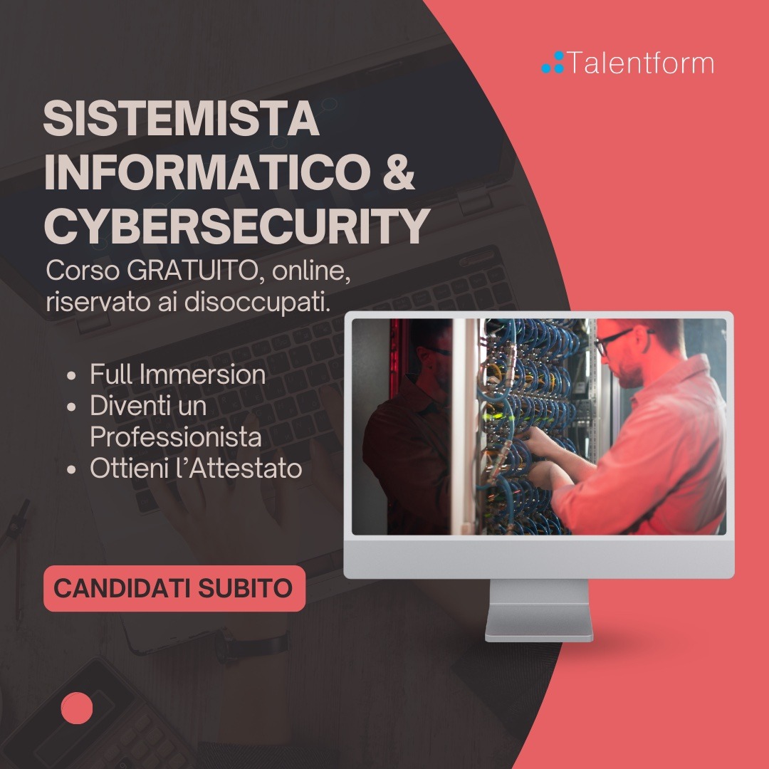 Sistemista Informatico e Cybersecurity 2024 4
