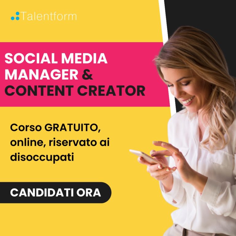 social media manager e content creator 2024 5