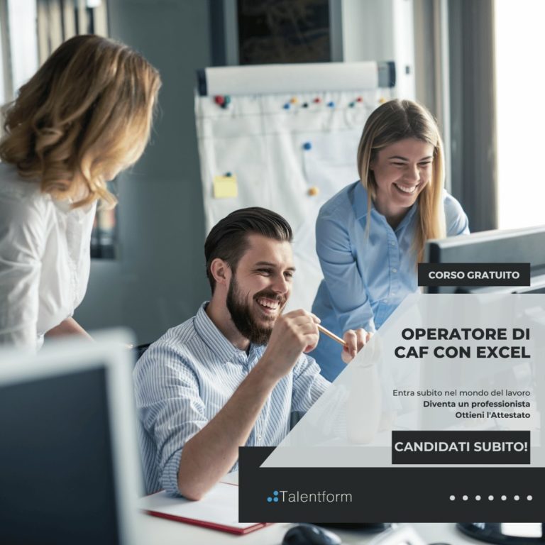 Operatore di Patronato e CAF con Excel9