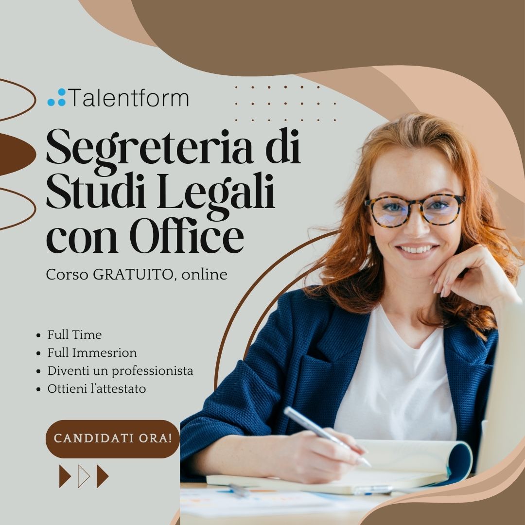 Segreteria di Studi Legali con Office