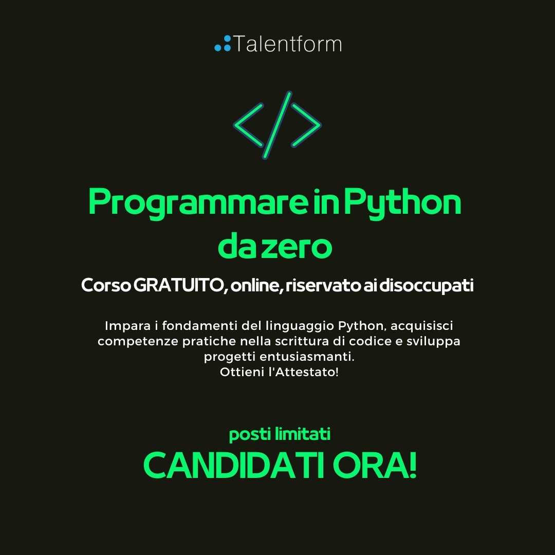 programmatore python 2
