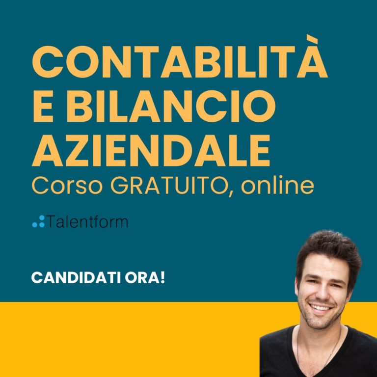 Contabilità e Bilancio Aziendale (corso GRATUITO a distanza, in aula virtuale), edizione del 01 ottobre 2024 5 Contabilita e Bilancio Aziendale