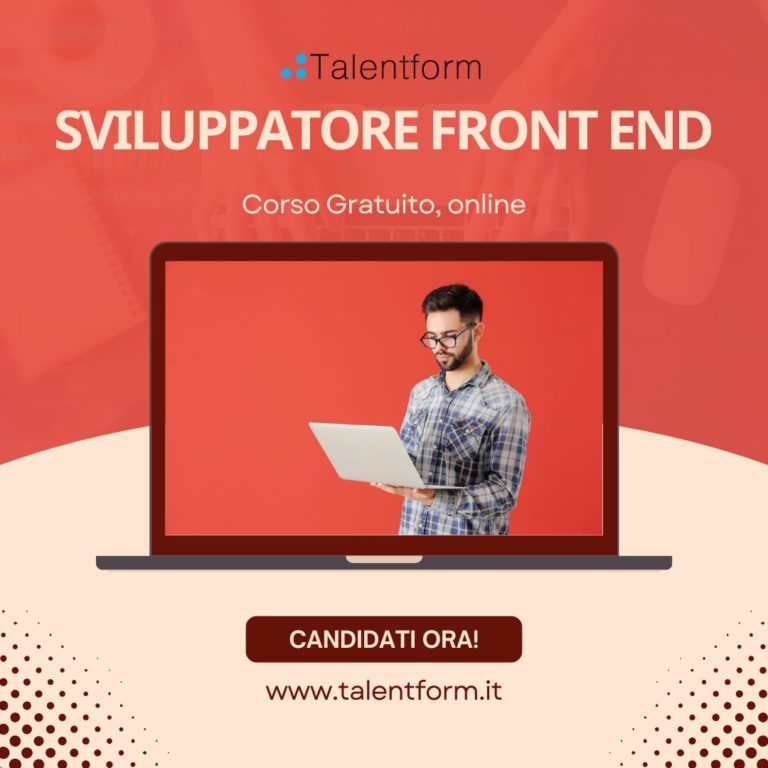 Sviluppatore Front End 1080 × 1080 px