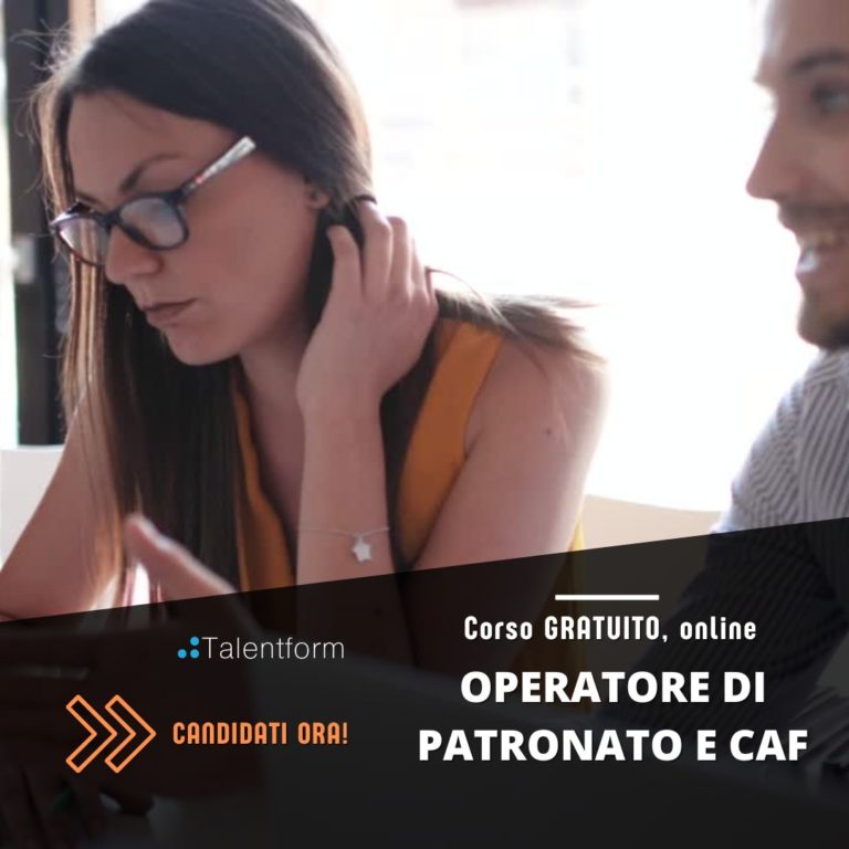 Operatore di Patronato e CAF 2025
