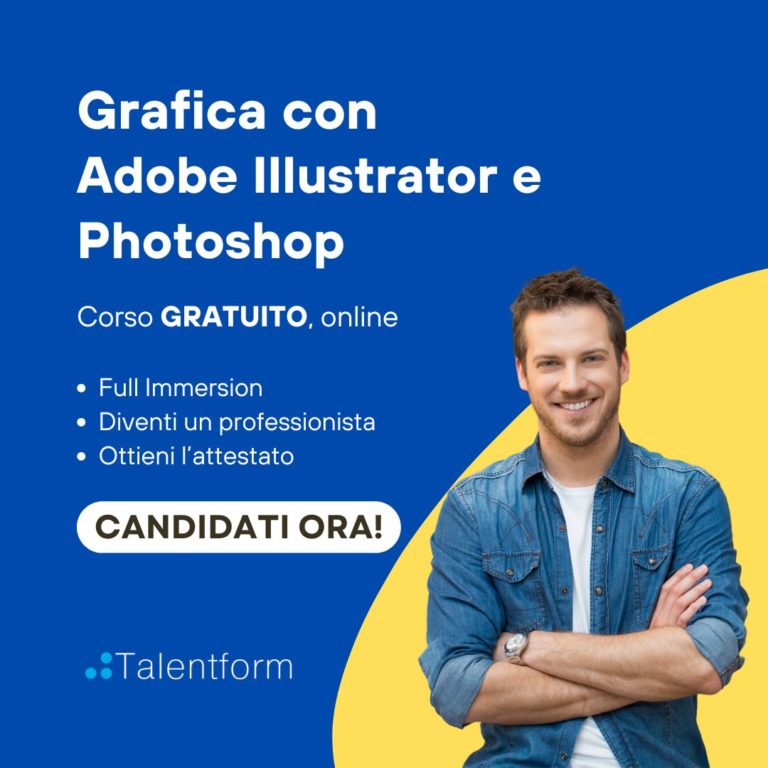 Grafica con Adobe Illustrator e Photoshop 2025