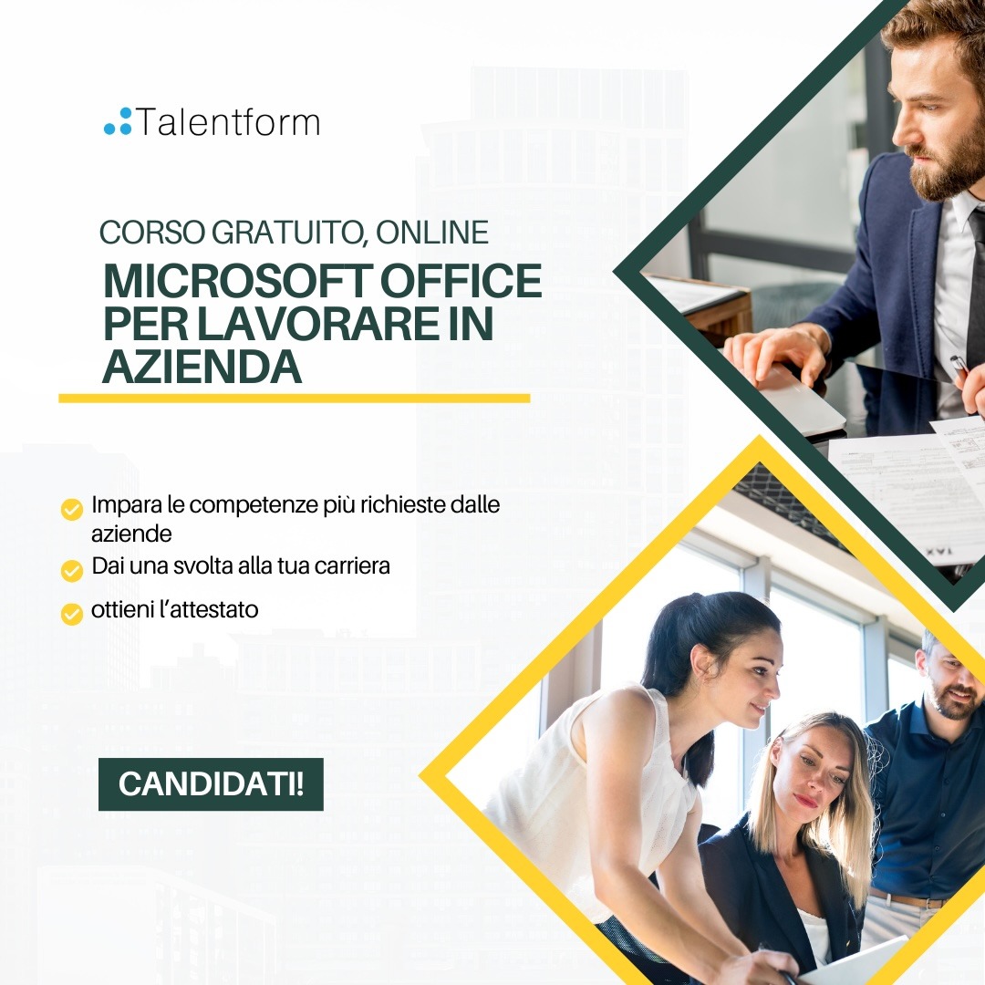 microsoft office per lavorare in azienda 2025c 6