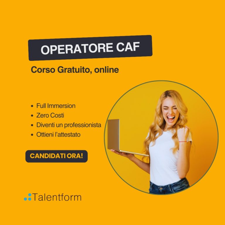Operatore CAF 2025 d 2