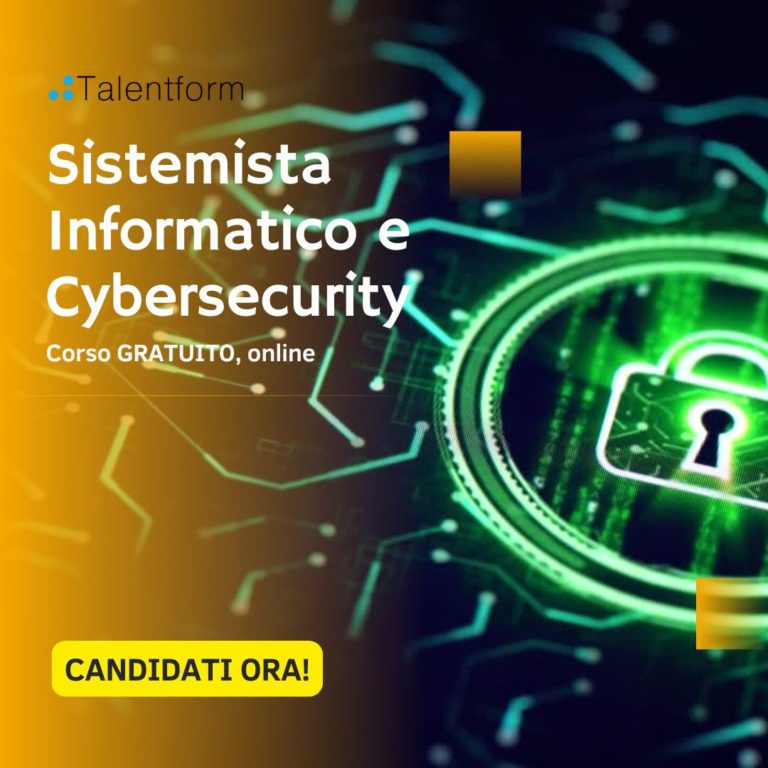 Sistemista Informatico e cybersecurity 2025