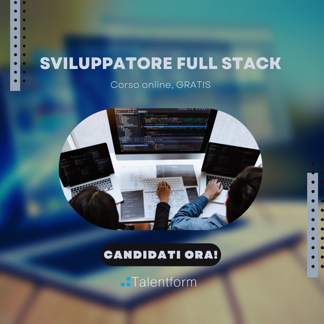 Sviluppatore Full Stack con Laravel PHP e Javascript