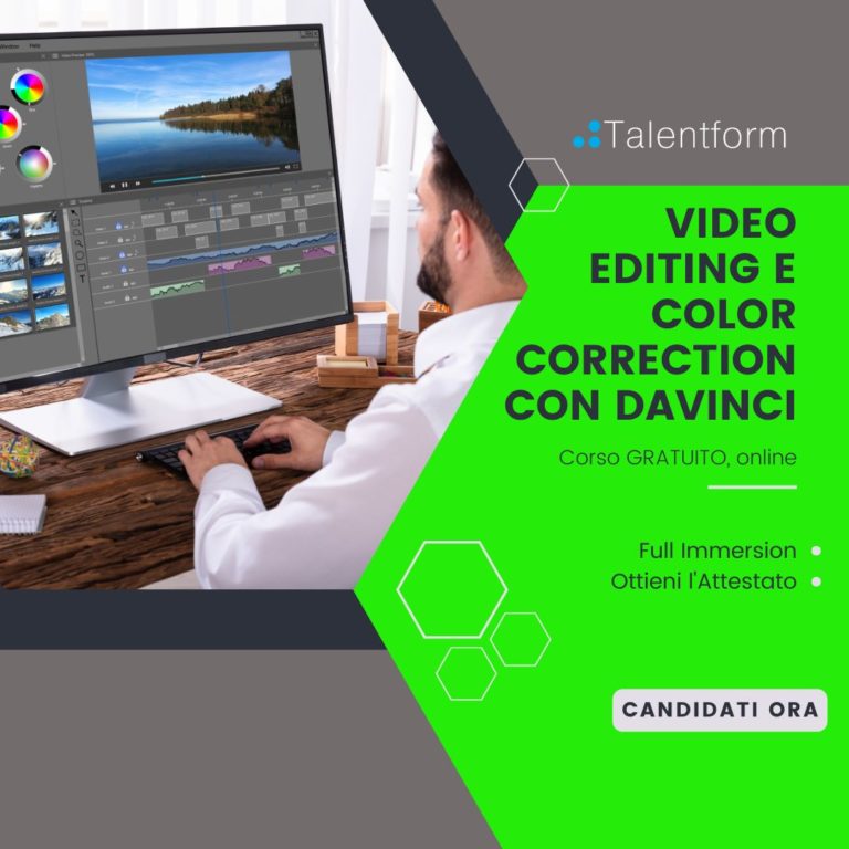 Video e color corrextion con davinci x sito