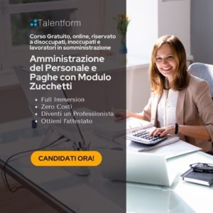 Corso gratuito di amministrazione del personale e paghe con modulo zucchetti