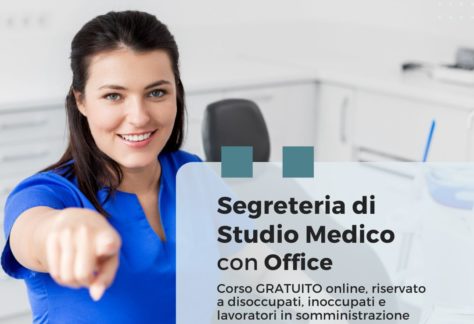 corso gratuito di segreteria di studio medico con office