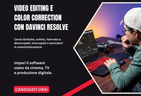 1080x1080 Video Editing e Color Correction con DaVinci Resolve