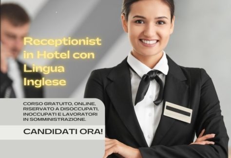 Corso Gratuito Receptionist in Hotel con Lingua Inglese