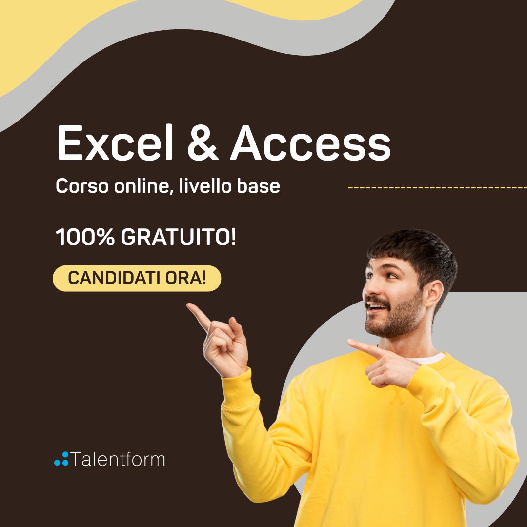 Corso gratuito di Excel e Access