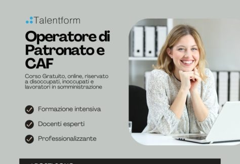 Corso gratuito di operatore patronato e caf