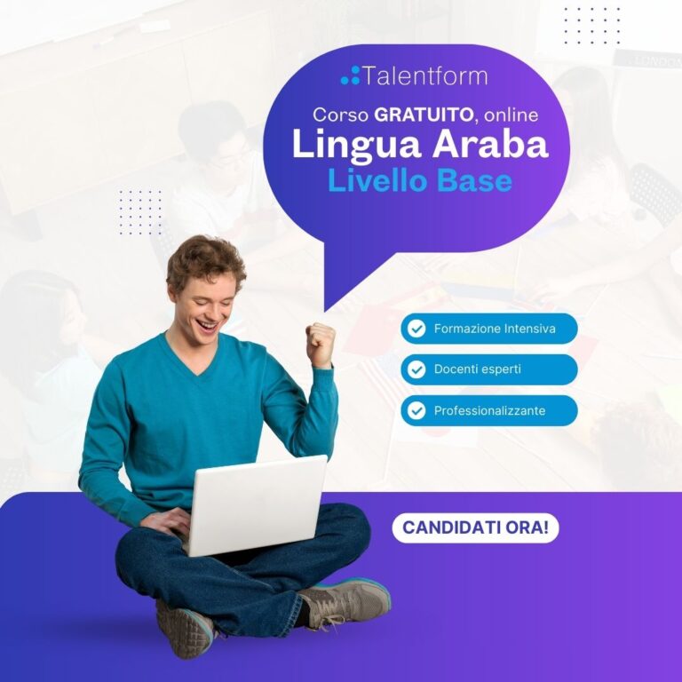 Lingua Araba - Base (corso GRATUITO online), edizione del 13 febbraio 2026, frequenza mattutina 1 corso gratuito di lingua araba 1
