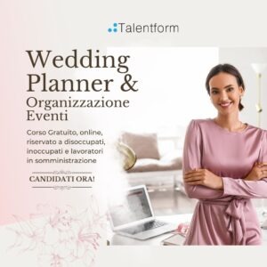 Wedding Planner e Organizzazione Eventi Post di Facebook Paesaggio 1080 x 1080 px 1